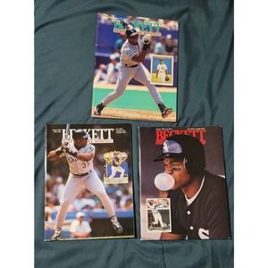 Vtg 90s Frank Thomas Beckett Baseball Magazine Bundle (3)